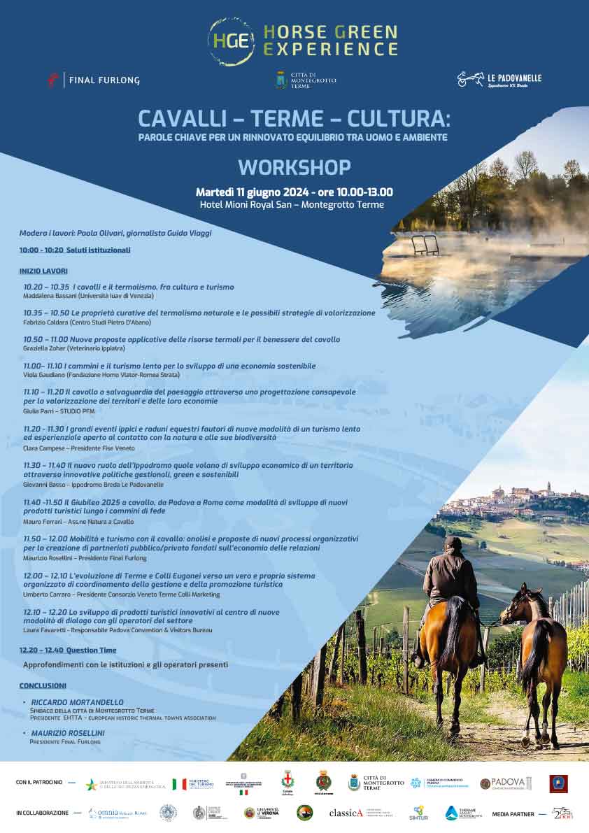 cavallo, terme, cultura