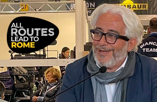 Federico Massimo Ceschin, ideatore e coordinatore del Meeting "All Routes lead to Rome"