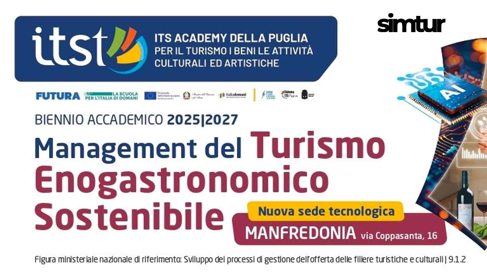 corso its - management turismo enogastronomico